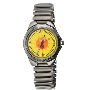 Vintage Men's Watch Time Force New With Box And Warranty Yellow - Picture 1 of 3