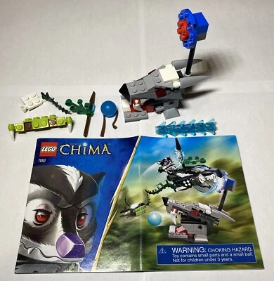 lego - legends of chima - speedorz - 70107 - skinnet - Incommplete - Image 1 of 4