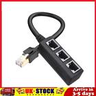 3 in 1 RJ45 Splitter 1 To 3 Port LAN Ethernet Cable Connector for Cat 8/Cat7