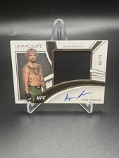 2022 Panini Immaculate Collection UFC Sean O’Malley Patch On Card Auto #52/99