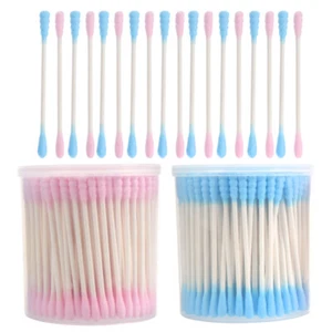 400 Pcs Cosmetic Swabs Disposable Pointed Cotton for Makeup Baby - Picture 1 of 12