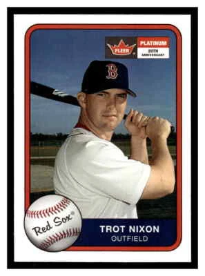 2001 Fleer Platinum #163 Trot Nixon - Image 1 of 2