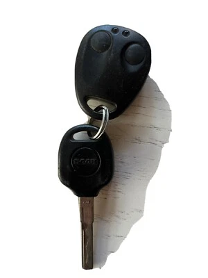ORIGINAL SAAB 900 9000 94-98 OEM KEYLESS ENTRY REMOTE FOB ALARM 2-BUTTON CAR USA - Image 1 of 4