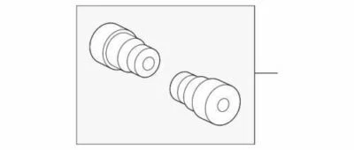 Buje de resorte de hoja de suspensión genuino Ford Transit-350 2015-2019 BK2Z-5781-A Foto 1 de 2