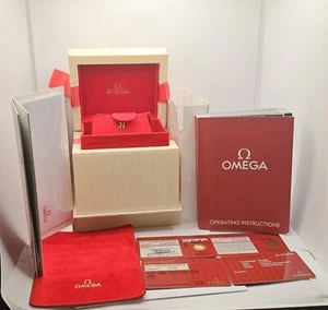 Omega Constellation Watch Scatola di Presentazione Con Documento Confezione Originale - Foto 1 di 13