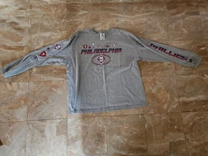 Philadelphia Phillies adidas long sleeve t-shirt MLB 2005 Adult XL - Picture 1 of 13