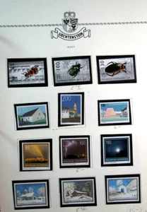 Liechtenstein Stamp Scott# 1390-92,1394-96,1397-99,1400-0Mint in Mount 20072L644 - Picture 1 of 1