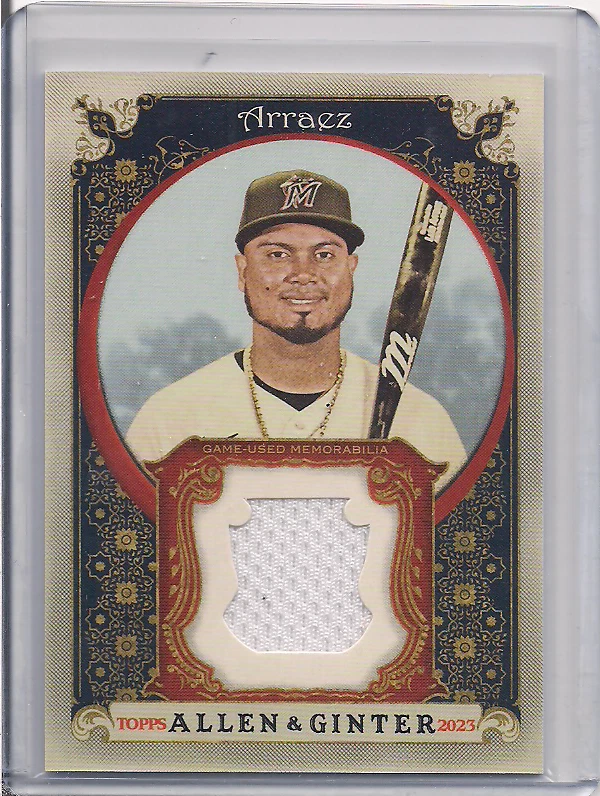 2023 Allen & Ginter #AGRB-LA Luis Arraez Jersey Relic - Image 1 of 1