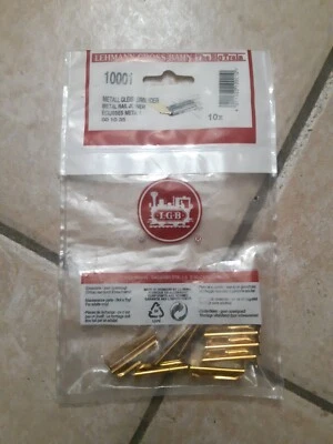 ★ LGB 10001 Scarpette di Congiunzione ★ Metall Gleisverbinder ★ NUOVO ★ NEU OVP - Immagine 1 di 4
