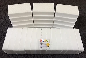 30 PACK Melamine Sponge Eraser Heavy Duty Extra Durable 3/4" Works Like Magic! - Picture 1 of 3