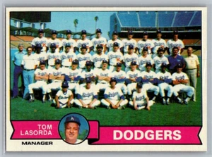 1979 Topps Dodgers Team Card Manager Tommy Lasorda #526 - Picture 1 of 2