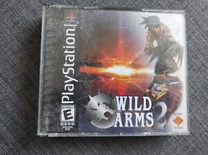 Wild Arms NTSC us usa PlayStation no persona Zelda Nintendo Ps1 U/C