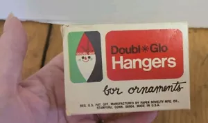 Vintage Doppel-Glo Kleiderbügel für Ornamente Box MCM Weihnachtsdeko ein paar Kleiderbügel - Bild 1 von 5
