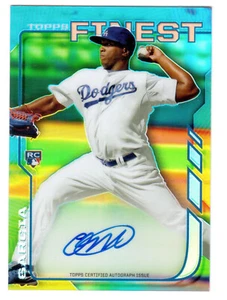 2014 TOPPS FINEST #RA-OG ONELKI GARCIA ROOKIE REFRACTOR AUTOGRAPH - Picture 1 of 1