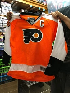 Reebok Premier NHL Jersey Philadelphia Flyers Mike Richards Women sz L No Tags - Picture 1 of 3