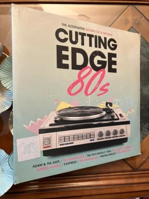 Album double vinyle Various Artists, compilation Cutting Edge 80s. - Photo 1/4