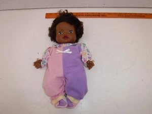 Baby Alive 1995 African American Doll Go Bye Bye Brown Hair. With Sleeper. - Picture 1 of 5