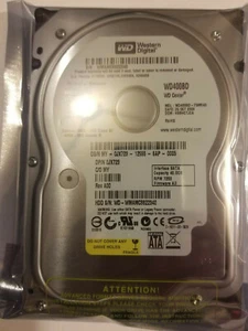 WD WD400BD-75MRA3 40GB 3.5" IDE HD DCM: HSBHCTJCA WD400BD - Picture 1 of 2