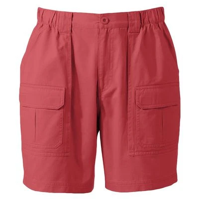 Croft & Barrow 7.5-inch Side Elastic Twill Cargo Shorts Men W:29 Flat Front - Image 1 of 3