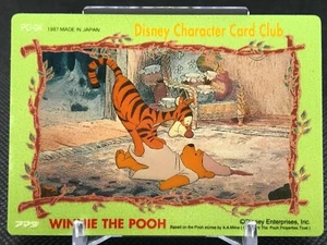 WINNIE THE POOH Disney Character Card Club  Amada Made In JAPAN 1997 PO-04 - Picture 1 of 12