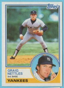 1983 Topps Graig Nettles New York Yankees #635 - Picture 1 of 2