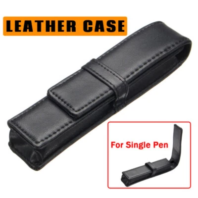 PU Leather Case Single Fountain Pen Pencil Pouch Bag Sleeve Holder Storage NEW - Image 1 of 4