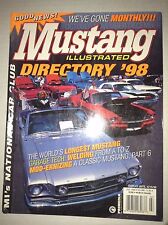 Mustang Illustrated Magazine Longest MUSTANG & Welding July 1998 040617NONRH
