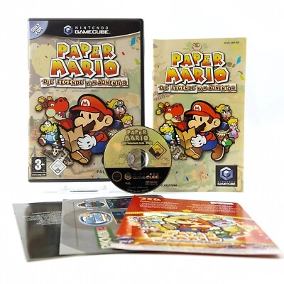 Nintendo Gamecube Spiel : Paper Mario die Legende vom Äonentor - OVP PAL Game - Bild 1 von 4