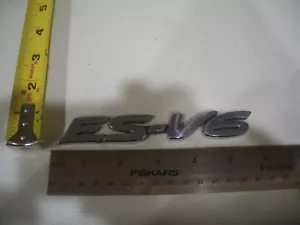 MAZDA TRIBUTE ES-V6 LETTERS EMBLEM BAGDE CHROME OEM ORIGINAL - Imagen 1 de 1