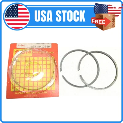 Fit For SUZUKI A100 A 100 AC100 AC 100 AS100 PISTON RING Oversize 0.50 NOS - Imagem 1 de 4