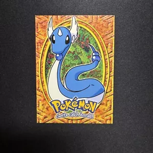 Primera película Dragonair #E11 1999 Topps Pokemon animación de televisión logotipo azul - Imagen 1 de 2