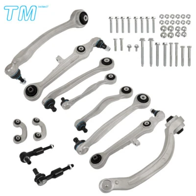 Kit de 12 brazos de control delanteros superiores e inferiores para Audi A4 Quattro B6 B7 2000-2008 Foto 1 de 4