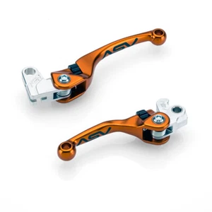 2015-2019 Sherco SEF-R 250/300/450 ASV F4 Brake & Clutch Lever PAIR PACK Orange - Picture 1 of 10