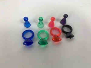 PRETTY PRETTY PRINCESS Hasbro 1999 Rings & Markers Pawns replacement parts - Picture 1 of 1