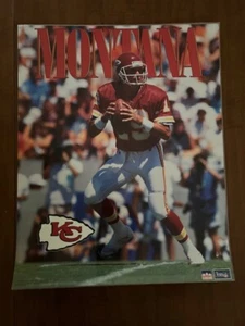 Póster vintage laminado de Joe Montana 1993 Kansas City Chiefs Starline - 16x20 - Imagen 1 de 1