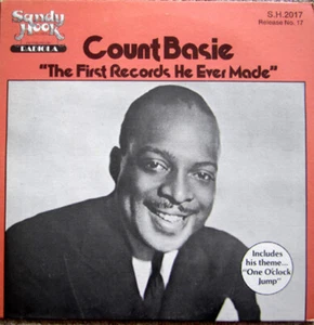 Count Basie ~ The First Records He Ever Made 1979 33⅓ Vinyl LP Sandy Hook NM/EX - Foto 1 di 2