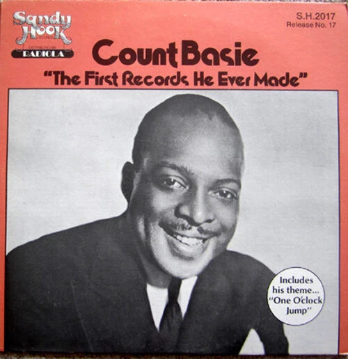 Count Basie ~ The First Records He Ever Made 1979 33⅓ Vinyl LP Sandy Hook NM/EX Foto 1 de 2
