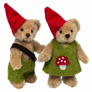 Teddy Hermann Miniature Secret Santa, ours de collection miniature en peluche...