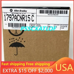 New Factory Sealed Allen-Bradley 1797-ACNR15 Redundant Media Adapter US Free Tax - Afbeelding 1 van 6
