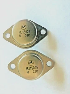 5 Pairs | MJ15024 NPN + MJ15025 PNP Audio Power 16A 250V 250W | FREE US Shipping - Picture 1 of 1