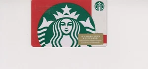 Tarjeta Regalo Starbucks Navidad 2017 Sirena Roja Nunca Usada Sin Valor. PIN trasero tiene - Imagen 1 de 1
