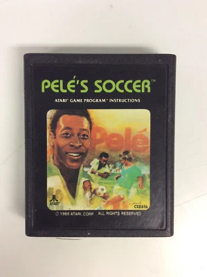 Pele's Soccer (Atari 2600, 1986) Authentic Cartridge Only - Image 1 of 4