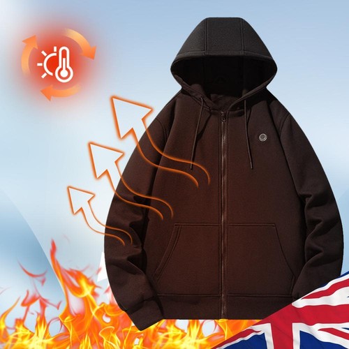 VETEMENTS Felpa con cappuccio invernale riscaldante casual manica lunga streetwear inverno caldo abbigliamento riscaldato