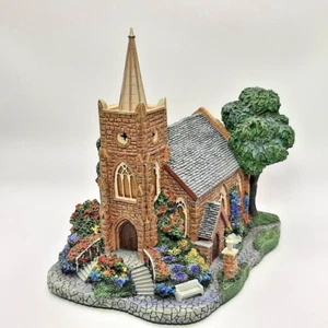 Hawthorne Thomas Kinkade Lamplight Village "Windermer Church", 1999, 79983 - Picture 1 of 19