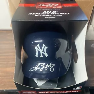 Tino Martinez Signed Auto Autograph Yankees Batting Helmet JSA Witness COA - Picture 1 of 2