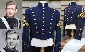 Antike Donald Trump USA Cornwall Militärakademie Kadetten Uniform Marine - Bild 1 von 19