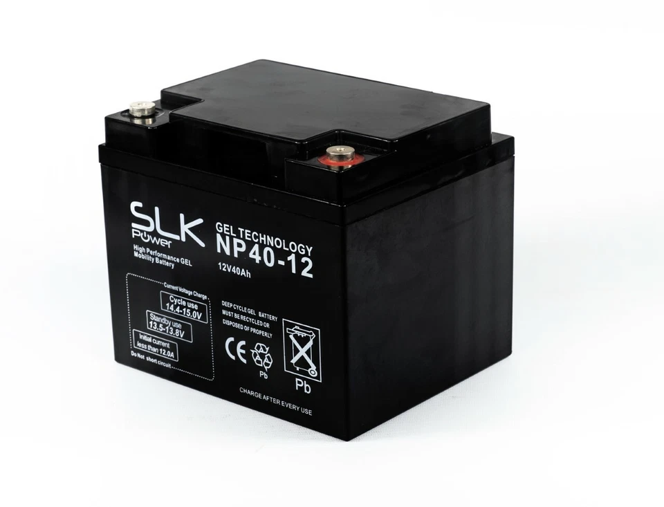 MOBILITY SCOOTER BATTERY LITHIUM AGM/GEL 1 x 12v 12AH 33 36 40 50 55 75 100AH