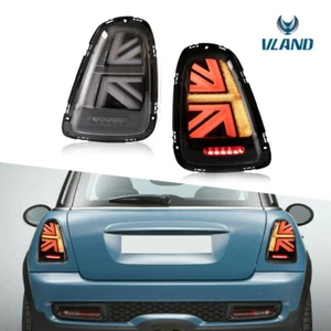 Set(2) Rear Smoke Clear LED Tail Lights For 11-13 BMW Mini Cooper R55 R56 R57 - Picture 1 of 11