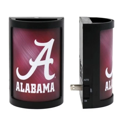 NCAA Alabama PLUG-IN LED Luz Nocturna Fiesta Animal con Sensor de Luz Foto 1 de 4