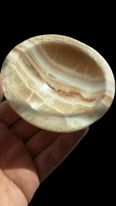 Brown Onyx Stone Bowl - A Mystical Touch of Nature for Your Home Decor - Picture 1 of 9